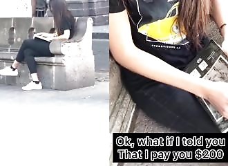 Il propose 200$ dollars à une inconnue pour coucher, elle accepte 